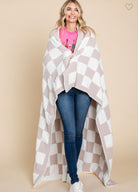 Checkered Throw Blanket-Blankets-Jodifl-ultimatehousebuyers, Women's Fashion Boutique in Grinnell, Iowa