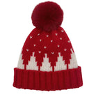 Snowing Mountain Holiday Beanie- Red/White-Beanies-Joia YCB-320035-ultimatehousebuyers, Women's Fashion Boutique in Grinnell, Iowa