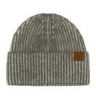 CC Contrast Stripe Cuff Beanie- Multiple Options-Hats-Joia HTC-0043-ultimatehousebuyers, Women's Fashion Boutique in Grinnell, Iowa