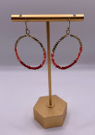 Dorothy Beaded Hoops-Earrings-Joia-ultimatehousebuyers, Women's Fashion Boutique in Grinnell, Iowa