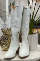 Nelly Western Boots- White-Boots-Miracle Miles- INLAY-ultimatehousebuyers, Women's Fashion Boutique in Grinnell, Iowa