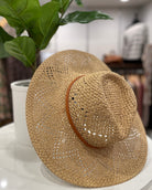 Shy Away Sun Hat- Dark Natural-Hats-Ruggine- 30H5103-ultimatehousebuyers, Women's Fashion Boutique in Grinnell, Iowa